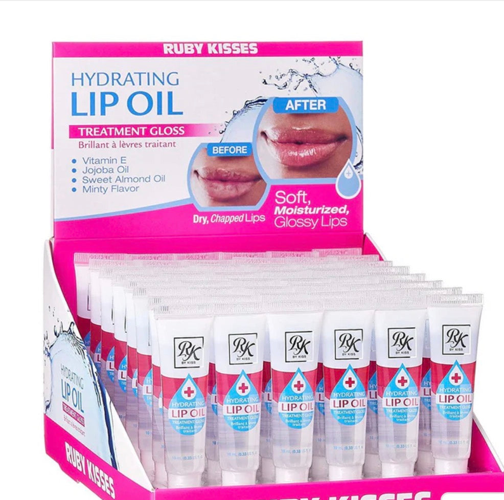 Ruby Kisses Lip Oil - Hydrating Gloss