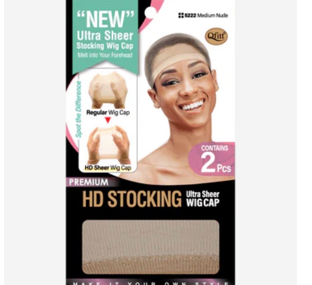 HD Stocking Wig Cap